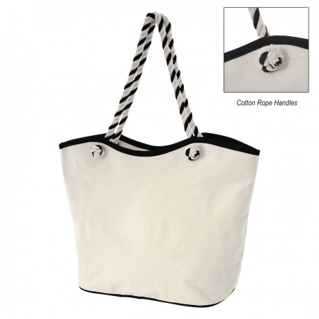 Bolsa de Mano Maui de Algodón Laminado