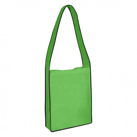 Bolsa de Mano Non-Woven Estilo Mensajero con Cierre de Gancho y Bucle