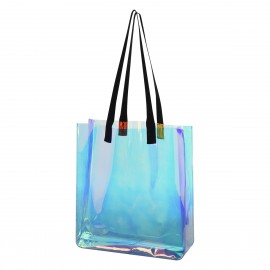 Bolsa de Mano Hologram de PVC Iridiscente