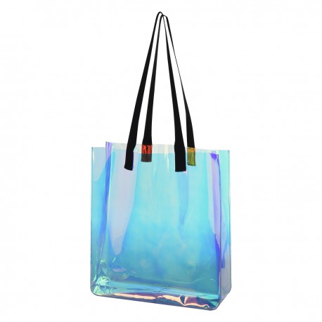 Bolsa de Mano Hologram de PVC Iridiscente