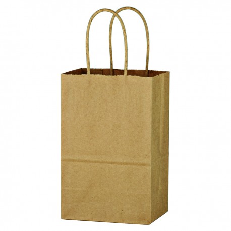 Bolsa de Papel Kraft para Compras 5-1 / 4" x 8-1 / 4"