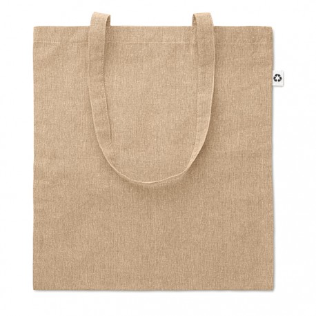 Bolsa de Mano Bicolor de Algodón y PL/PES Reciclado