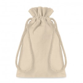 Bolsa Pequeña de Regalo Tipo Morral de Algodón